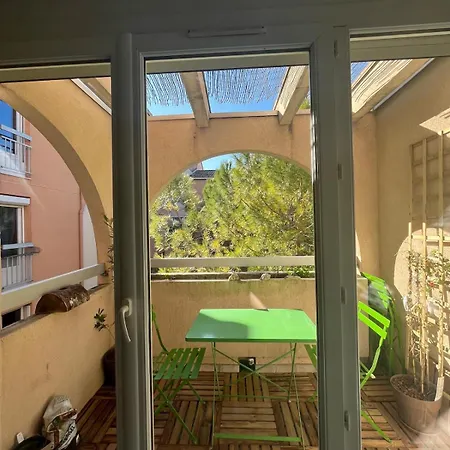 Appt Lumineux, Terrasse Parking Prive Apartament Montpellier